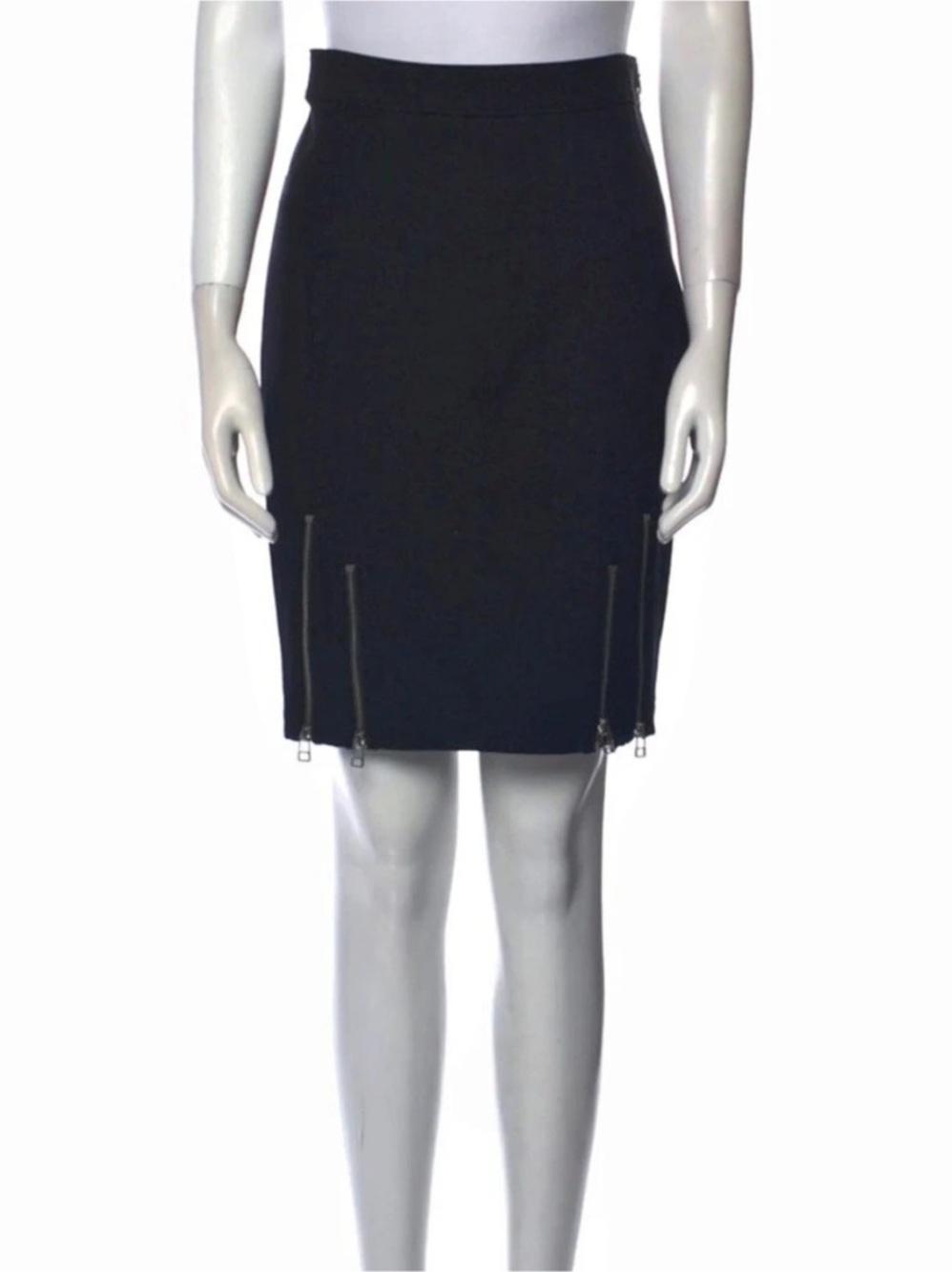 Alexander wang- Black Skirt with Zippers